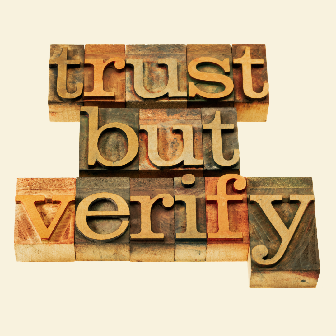 Shultz Writing Trust, but Verify – Ed Schultz | Writing & Ministry
