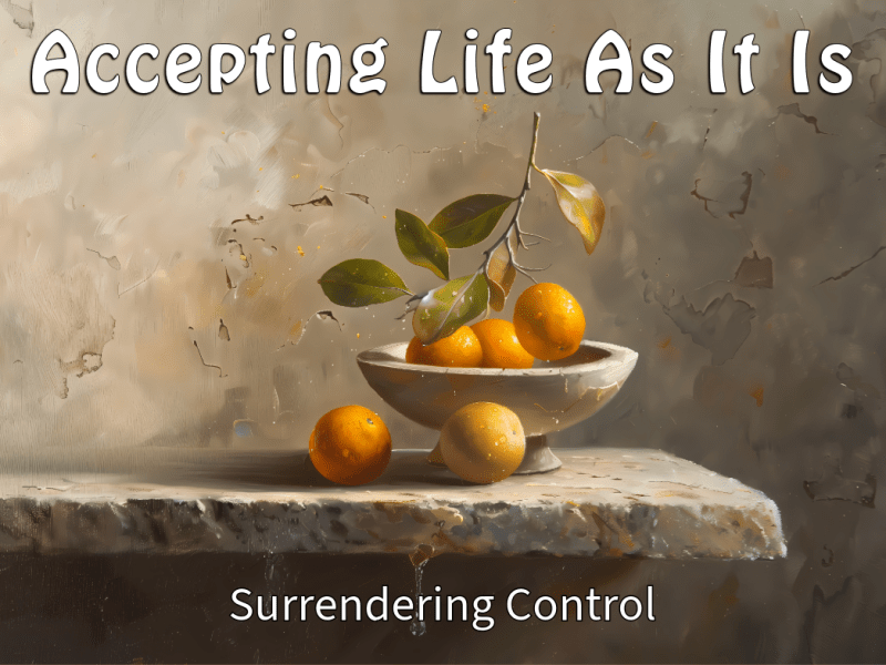 Accepting Life As It&nbsp;Is