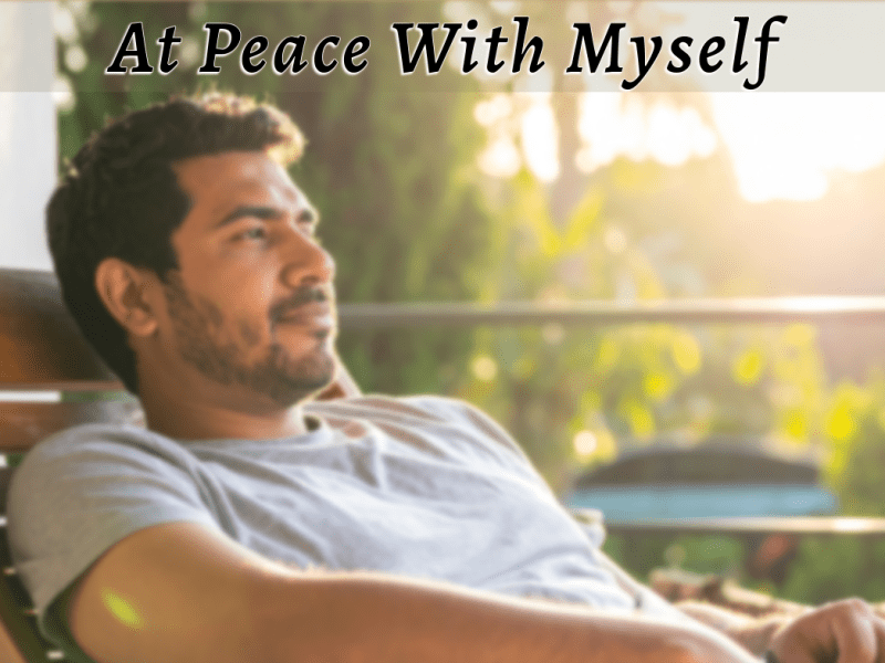 At Peace With&nbsp;Myself